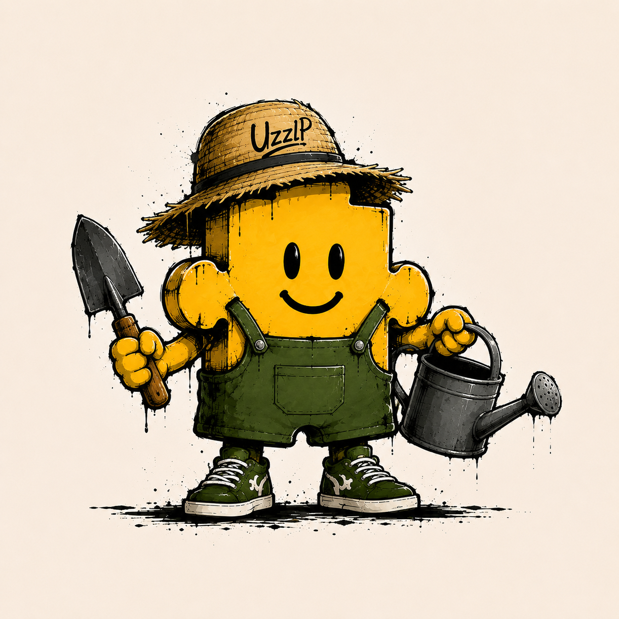 Le Jardinier, personnage UzzlP